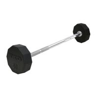 TKO 10 Sided Rubber Barbells