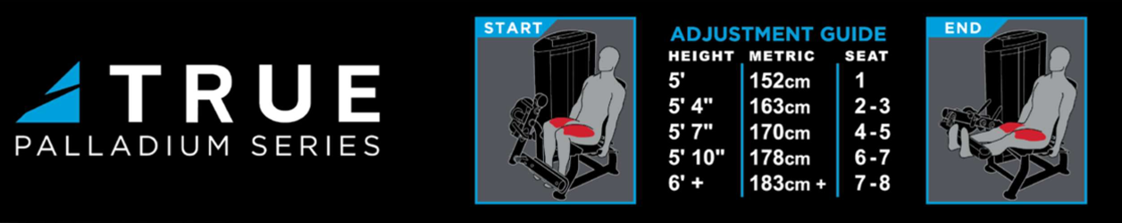 True Palladium SPL-0100 Leg Extension - Image 4