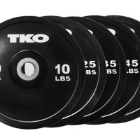 TKO 802CBP Competition Bumper Plates