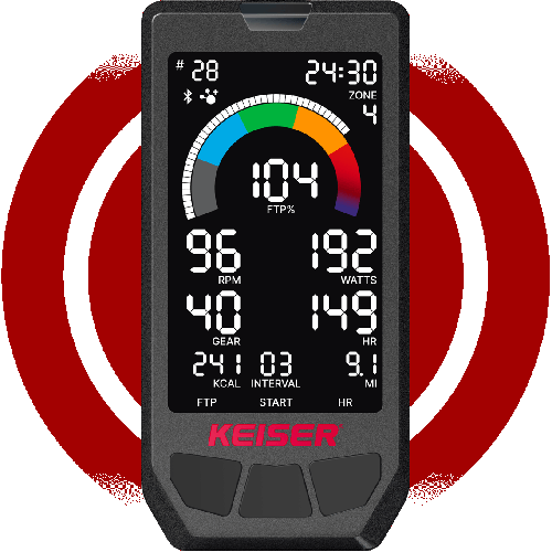 Keiser M3i STUDIO PLUS Bike (Model 5509) - Image 2